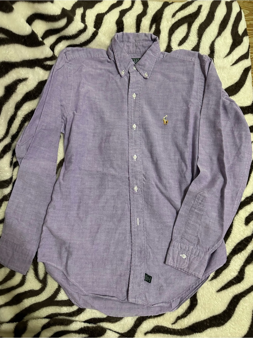 Polo by Ralph Lauren Lavender Button-Down Shirt
